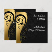 Invitation de mariage personnalisée (Devant / Derrière)