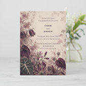 Invitation de mariage personnalisée (Debout devant)