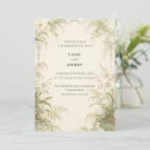 Invitation de mariage personnalisée (Debout devant)