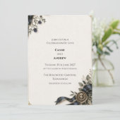 Invitation de mariage personnalisée (Debout devant)