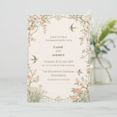 Invitation de mariage personnalisée (Debout devant)