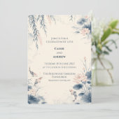 Invitation de mariage personnalisée (Debout devant)
