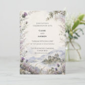 Invitation de mariage personnalisée (Debout devant)