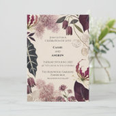 Invitation de mariage personnalisée (Debout devant)