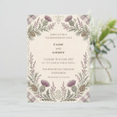 Invitation de mariage personnalisée (Debout devant)
