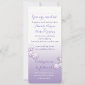 Invitation de mariage personnalisée des inséparabl (Dos)