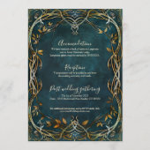 Invitation de mariage personnalisée - Imaginaire (Dos)