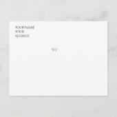 Invitation de mariage personnalisée pour motard (Dos)