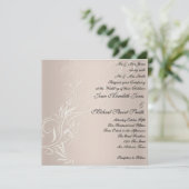 Invitation de mariage populaire (Debout devant)