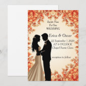 ✨ Invitation De Mariage Pour Célébration D'Amour ✨ (Devant / Derrière)
