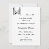 Invitation de mariage pour enterrement de vie de g (Dos)