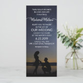 Invitation de mariage pour Flamme Jumelle (Debout devant)
