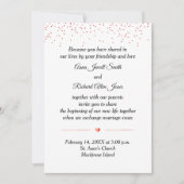 Invitation de mariage pour la Saint-Valentin (Devant)