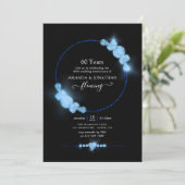 Invitation de mariage pour l'anniversaire de noces (Debout devant)