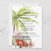 Invitation de mariage pour le 50e anniversaire tro (Devant)