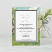 Invitation de mariage printemps, été. van Gogh (Debout devant)