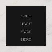 Invitation de mariage que vous pouvez personnalise (Dos)