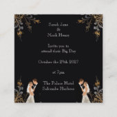 Invitation de mariage que vous pouvez personnalise (Devant)