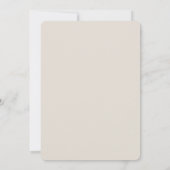 Invitation de mariage Ranch Western (Dos)