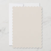 Invitation de mariage Ranch Western (Dos)