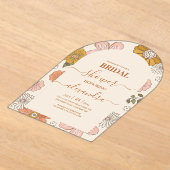 Invitation de mariage rétro funky sur le thème des (Poser)