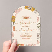 Invitation de mariage rétro funky sur le thème des (In situ (ordinateur de poche))