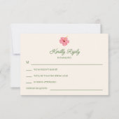 Invitation de mariage rétro tropical de la côte, (Devant)