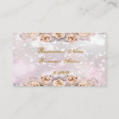 Invitation de mariage rose - (Dos)
