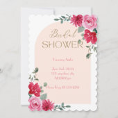 INVITATION DE MARIAGE ROSE (Devant)