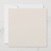 Invitation de mariage royal  (Dos)