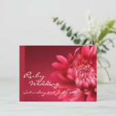 Invitation de mariage rubis 40e (Debout devant)