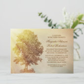 invitation de mariage rustique (Debout devant)