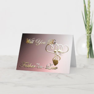 Invitation de mariage Seriez-vous mon beau-père