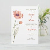 Invitation de mariage simple (Debout devant)