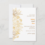 invitation de mariage simple (Devant)