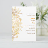 invitation de mariage simple (Debout devant)