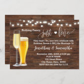 Invitation de mariage simple et amoureux (Devant / Derrière)