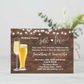 Invitation de mariage simple et champêtre (Debout devant)