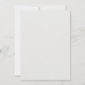 Invitation de mariage simple rose moderne (Dos)
