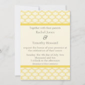 Invitation De Mariage Simplement Glamourous, Saffr (Devant)