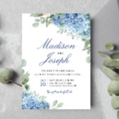 Invitation de mariage SINI Blue Hydrangea