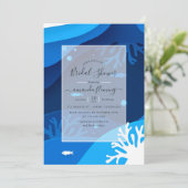 Invitation de mariage sous-marin (Debout devant)