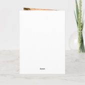 Invitation de mariage sur la plage (Dos)