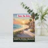 Invitation de mariage sur la plage de Santa Rosa B (Debout devant)