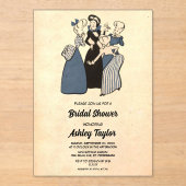 Invitation de mariage sur le thème de la bande des (Recto)