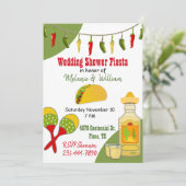 Invitation de mariage sur le thème de la Fiesta Co (Debout devant)