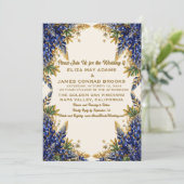 Invitation de mariage Texas Bluebonnet (Debout devant)