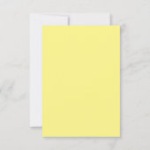 Invitation de mariage Tournesols (Dos)