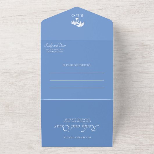 Invitation de mariage tout compris pour la plage b (Dehors)