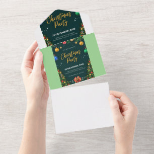Invitation de mariage tout en un 2023,